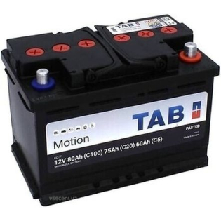 Акумулятор 80 Ah/75 Ah/60 Ah 12V TAB Motion Pasted