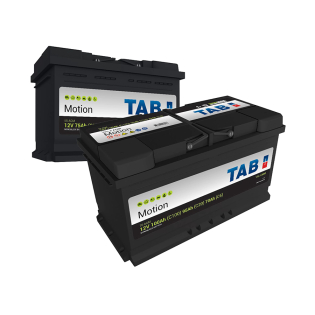 Аккумулятор 65 Ah/60 Ah/45 Ah 12V TAB Motion AGM