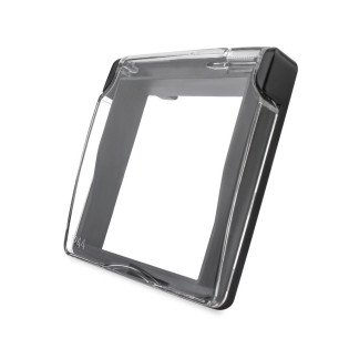 Крышка для розетки Livolo IP44 черный (C7-1WF-12) Крышка для розетки Livolo IP44 черный (C7-1WF-12)