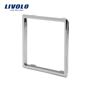Ободок розетки Livolo хром (VL-DF101-chrome) Ободок розетки Livolo хром (VL-DF101-chrome)