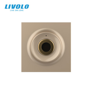 Механизм бесконтактный выключатель 1 сенсор Sense Livolo золотой (VL-FCU1-2AP) Механизм бесконтактный выключатель 1 сенсор Sense Livolo золотой (VL-FCU1-2AP)