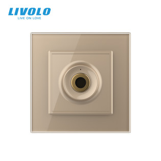 Бесконтактный выключатель 1 сенсор золотой Sense Livolo (VL-C7FCU1-2AP) Бесконтактный выключатель 1 сенсор золотой Sense Livolo (VL-C7FCU1-2AP)
