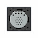 Бесшумный сенсорный выключатель Livolo Silent серый стекло (VL-C701Q-15)