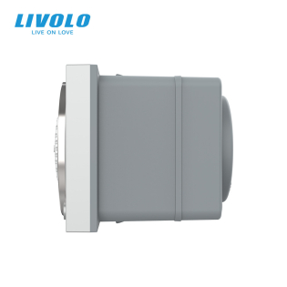Механизм Bluetooth 5.0 колонка серый Livolo (VL-FCF-2IP) Механизм Bluetooth 5.0 колонка серый Livolo (VL-FCF-2IP)