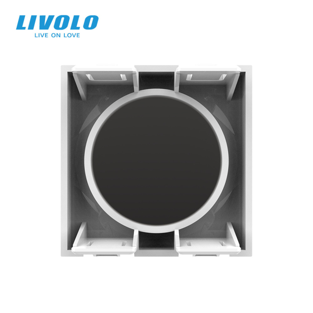 Механизм часы белый Livolo (VL-FCCL-2WP)