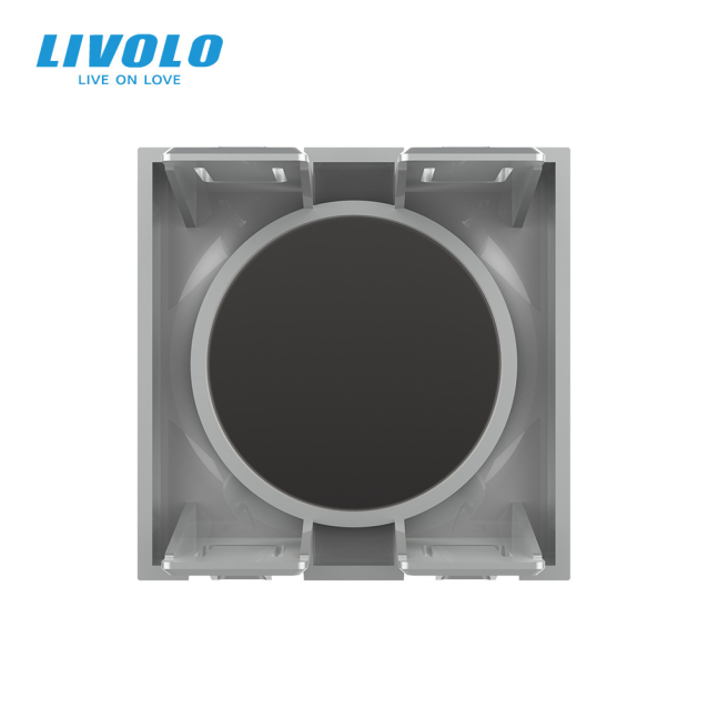 Механизм часы серый Livolo (VL-FCCL-2IP)