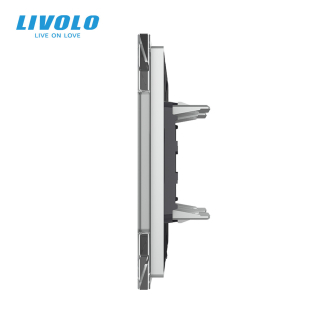 Часы механические серый Livolo (VL-FCCL-2IP-15) Часы механические серый Livolo (VL-FCCL-2IP-15)