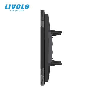 Часы механические черный Livolo (VL-FCCL-2BP-12) Часы механические черный Livolo (VL-FCCL-2BP-12)