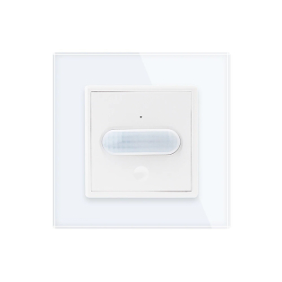 Сенсорный выключатель с датчиком движения Livolo белый стекло (VL-C701RG-11)