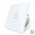 Сенсорный выключатель Livolo 12/24В белый стекло (VL-C701C-11)