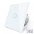 Сенсорная кнопка Livolo 12/24V белый стекло (VL-C701CH-11)