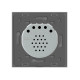 Сенсорная кнопка Сухой контакт 2 канала Livolo серый стекло (VL-C702IH-15)