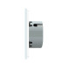 Сенсорный выключатель для ролет штор ворот жалюзи Livolo белый стекло (VL-C702W-11)