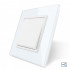 Клавишный проходной выключатель Livolo белый (VL-C7K1S-11)