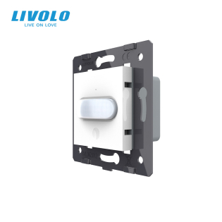 Механизм ZigBee датчик движения с сенсорным выключателем Livolo, VL-FCUZ-2WP Механизм ZigBee датчик движения с сенсорным выключателем Livolo, VL-FCUZ-2WP