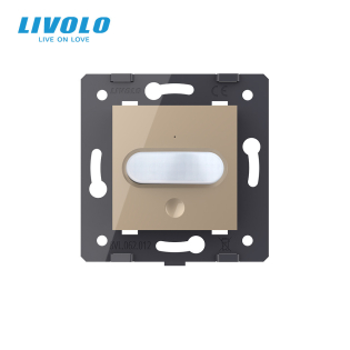 Механизм ZigBee датчик движения с сенсорным выключателем Livolo, VL-FCUZ-2AP Механизм ZigBee датчик движения с сенсорным выключателем Livolo, VL-FCUZ-2AP