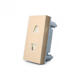 Механизм универсальная розетка Livolo US EU золото (VL-C7-C1A-13) Механизм универсальная розетка Livolo US EU золото (VL-C7-C1A-13)