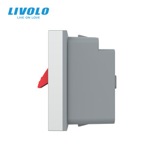 Механизм розетка Hi-Fi аудио серый Livolo (VL-FCSD-1IPS01) Механизм розетка Hi-Fi аудио серый Livolo (VL-FCSD-1IPS01)