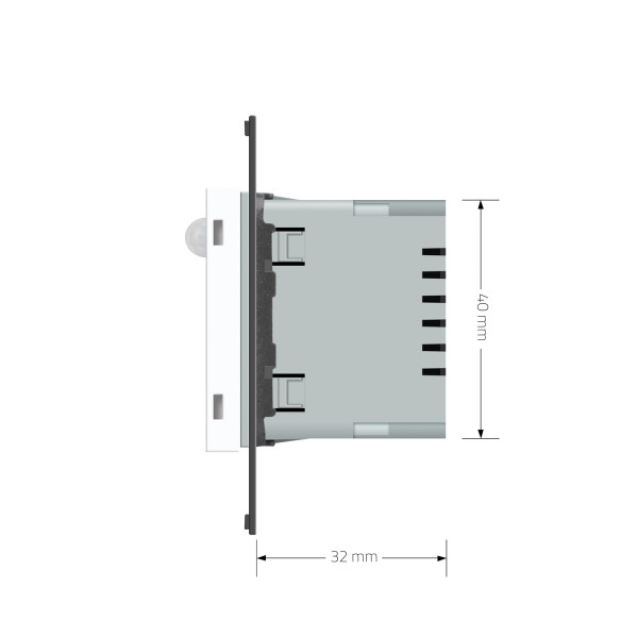 Механизм светильник для лестниц подсветка пола с датчиком движения Livolo, 782800511