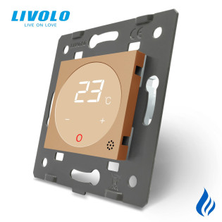 Механизм терморегулятор сенсорный с сухим контактом Livolo, C7-01TM3-13 Механизм терморегулятор сенсорный с сухим контактом Livolo, C7-01TM3-13