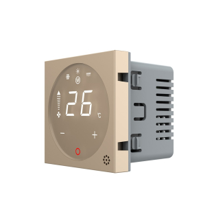 Модуль управления кондиционером золото Livolo (VL-FCA-2APS72) Модуль управления кондиционером золото Livolo (VL-FCA-2APS72)