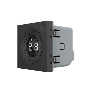 Механизм датчик температуры и влажности ZigBee черный Livolo (VL-FCEZ-2BP) Механизм датчик температуры и влажности ZigBee черный Livolo (VL-FCEZ-2BP)