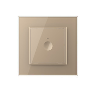 Сенсорный проходной выключатель Livolo Sense золотой (722000313) Сенсорный проходной выключатель Livolo Sense золотой (722000313)