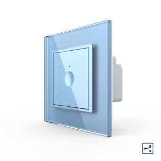 Сенсорный проходной выключатель Livolo Sense голубой (722000319) Сенсорный проходной выключатель Livolo Sense голубой (722000319)