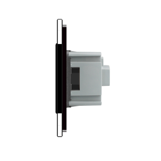 Розетка с заземлением Livolo 16А черный стекло (VL-C7C1EU-12) Розетка с заземлением Livolo 16А черный стекло (VL-C7C1EU-12)