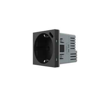 Механизм электрическая розетка с портом USB-C Livolo черный (VL-FCTF16A.UC18W-2BP) Механизм электрическая розетка с портом USB-C Livolo черный (VL-FCTF16A.UC18W-2BP)