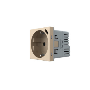 Механизм электрическая розетка с портом USB-C Livolo золотой (VL-FCTF16A.UC18W-2AP) Механизм электрическая розетка с портом USB-C Livolo золотой (VL-FCTF16A.UC18W-2AP)