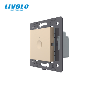 Механизм сенсорный выключатель Livolo Sense золотой (782000113) Механизм сенсорный выключатель Livolo Sense золотой (782000113)