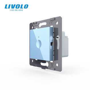 Механизм сенсорный выключатель Livolo Sense голубой (782000119) Механизм сенсорный выключатель Livolo Sense голубой (782000119)