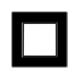 Рамка розетки Livolo 1 пост черный стекло (VL-C7-SR-12) Рамка розетки Livolo 1 пост черный стекло (VL-C7-SR-12)