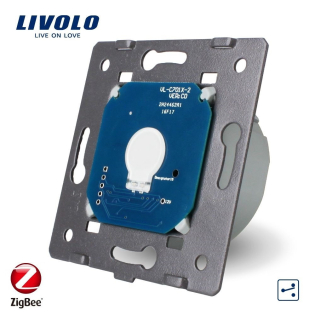 Механизм сенсорный проходной Wi-Fi выключатель Livolo ZigBee (VL-C701SZ) Механизм сенсорный проходной Wi-Fi выключатель Livolo ZigBee (VL-C701SZ)