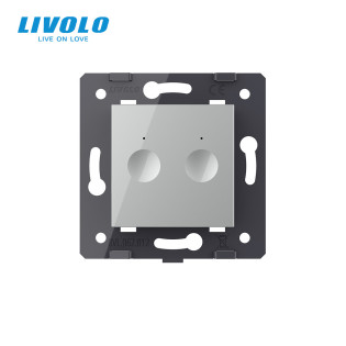 Механизм сенсорный ZigBee выключатель для роллет Sense серый Livolo (VL-FC2WZ-2IP) Механизм сенсорный ZigBee выключатель для роллет Sense серый Livolo (VL-FC2WZ-2IP)