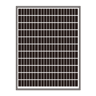 Солнечная батарея (панель) 20Вт, монокристаллическая AX-20M, AXIOMA energy