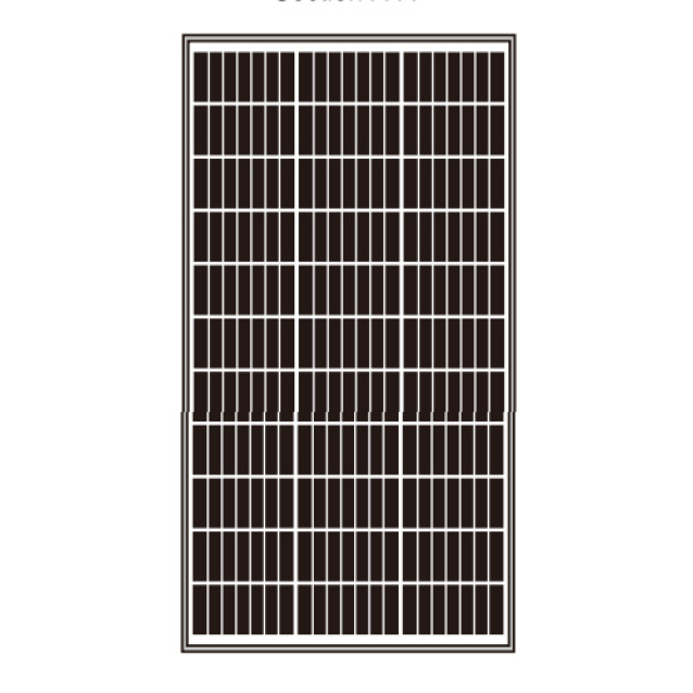 Сонячна батарея (панель) 30Вт, монокристалічна AX-30M, AXIOMA energy