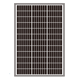 Солнечная батарея (панель) 40Вт, монокристаллическая AX-40M, AXIOMA energy