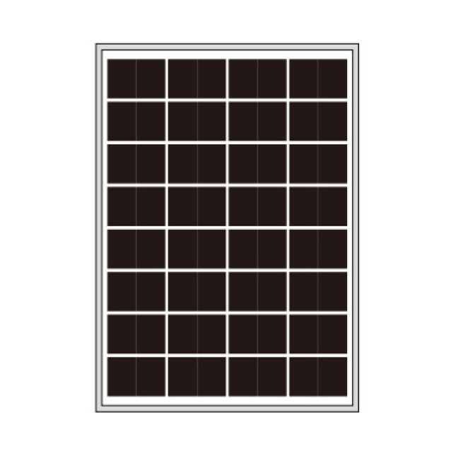 Солнечная батарея (панель) 10Вт, монокристаллическая AX-10M, AXIOMA energy