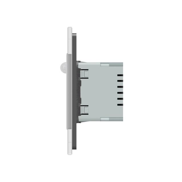 Светильник для лестниц подсветка пола с датчиком движения серый стекло Livolo (722800515)