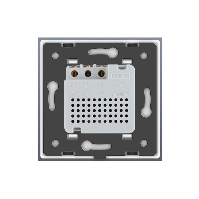 Терморегулятор сенсорный Livolo для электрического теплого пола с датчиком белый (VL-C701TM2-11)