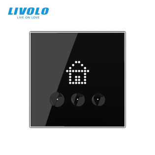 Выключатель сценариев черный Livolo (VL-C703Z1-2BG) Выключатель сценариев черный Livolo (VL-C703Z1-2BG)