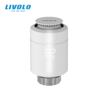 Умная беспроводная термоголовка для радиатора ZigBee Livolo Умная беспроводная термоголовка для радиатора ZigBee Livolo