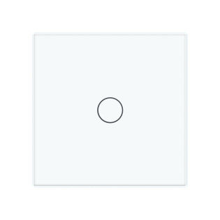 Сенсорный выключатель Livolo белый стекло (VL-C701-11)