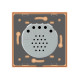 Сенсорный диммер с защитой от брызг 1 сенсор Livolo золотой стекло (VL-C701D-IP-13)