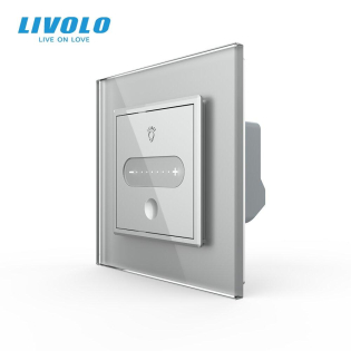 Умный сенсорный проходной диммер серый ZigBee Livolo (VL-C7FC1SDZ-2IP) Умный сенсорный проходной диммер серый ZigBee Livolo (VL-C7FC1SDZ-2IP)