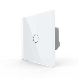 Умный сенсорный проходной диммер белый ZigBee Livolo (VL-C7FC1SD1Z-2GWP) Умный сенсорный проходной диммер белый ZigBee Livolo (VL-C7FC1SD1Z-2GWP)