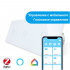 Сенсорный Wi-Fi выключатель Livolo ZigBee 3 канала (1-1-1) белый стекло (VL-C701Z/C701Z/C701Z-11)