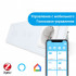 Сенсорный Wi-Fi выключатель Livolo ZigBee 4 канала (2-2) с розеткой белый стекло (VL-C702Z/C702Z/C7C1EU-11)